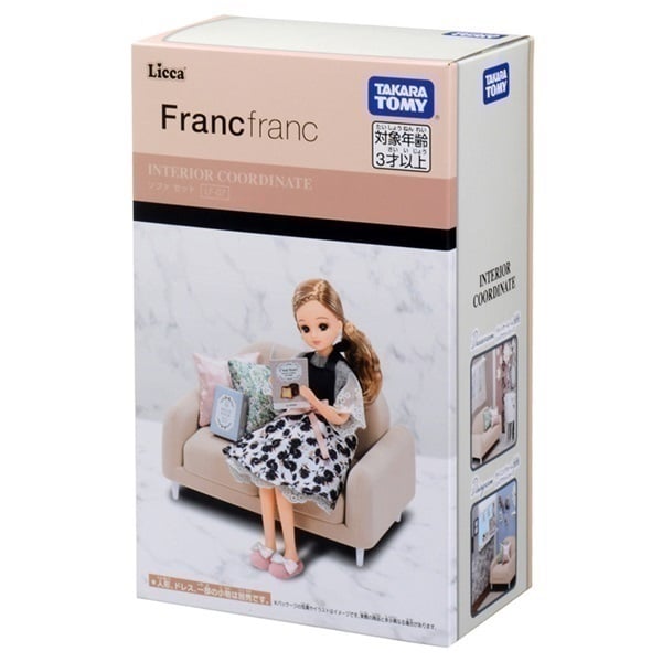 2025年8月22日以降順次お届け Francfrancコラボリカちゃん