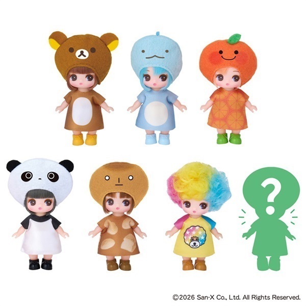 予約 2026年6月27日発売 ぷちリカちゃん サンエックスユニバース