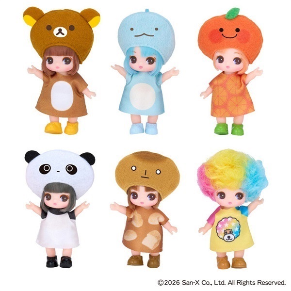ちゃんり 予約 2026年6月27日発売 ぷちリカちゃん サンエックスユニバース