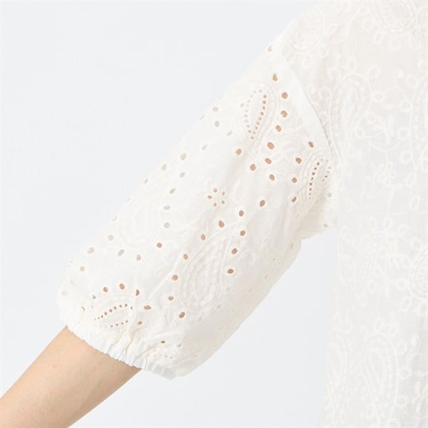 ブラウス ペイズリー刺繍 PART2 BY JUNKO SHIMADA(パート2 BY