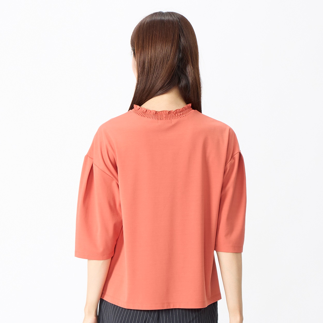 Tシャツ シャーリングネック PART2 BY JUNKO SHIMADA(パート2