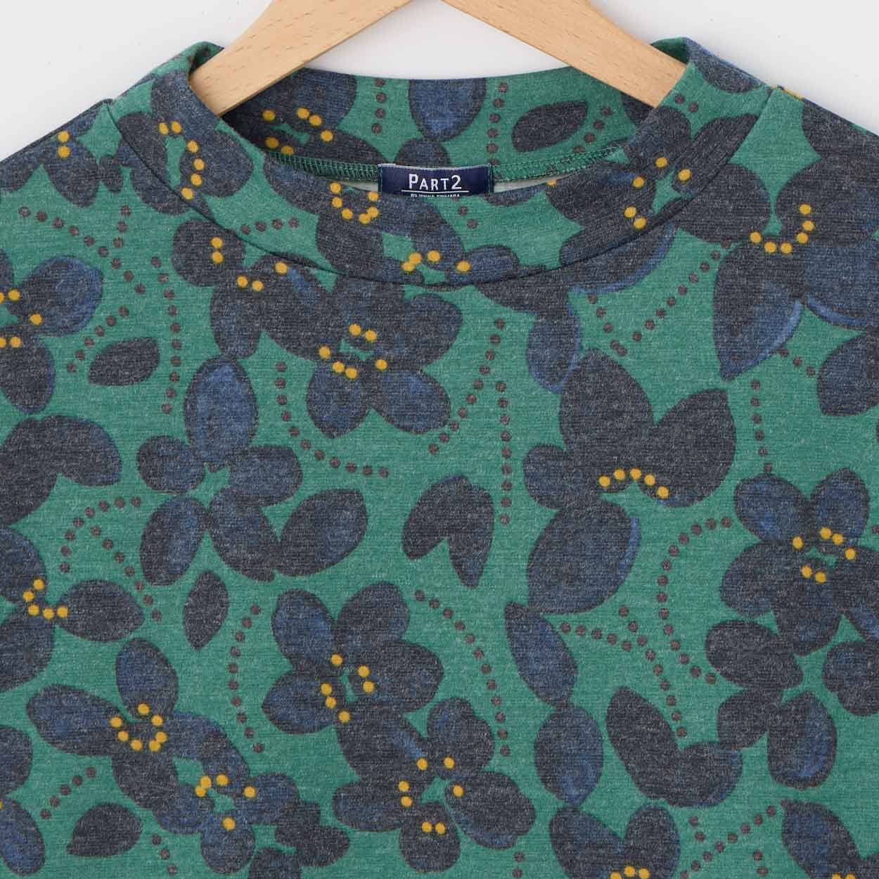 花柄プリント プルオーバー PART2 BY JUNKO SHIMADA(パート2 BY