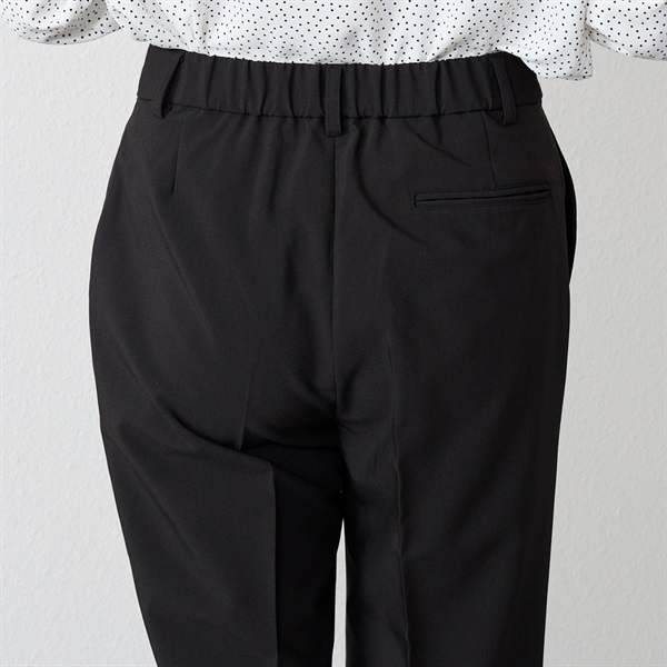 美品 大きいサイズ【エスプリミュール】パンツスーツ ストレッチ 軽量 通気性 ストレッチストレートパンツ レディス ESPRITMUR (エスプリミュール