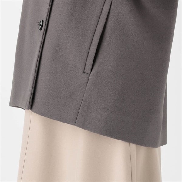 コート 取り外しライナー付き ダウンライナー ステンカラーコート JUNKO