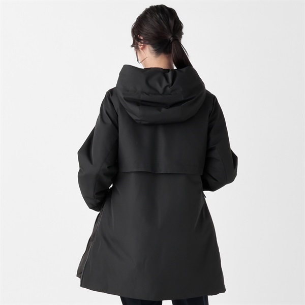 サイドZIP キルト切替中綿コート レディス Purelast(ピュアラスト