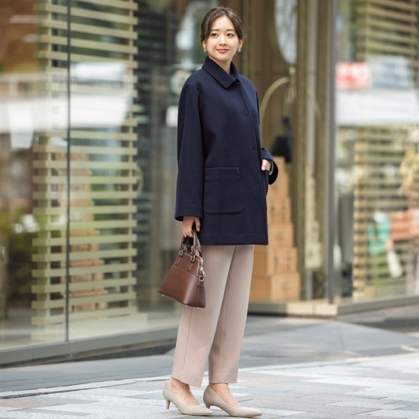 【パラスパレス】美品　ダークパープル ニットコート　サイズフリー パラスパレス】美品 ダークパープル ニットコート サイズフリー