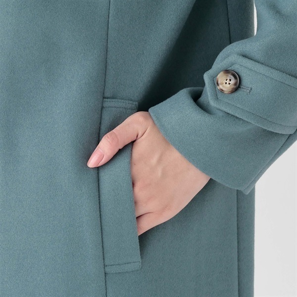 AirWOOLISH NEO ステンカラーコート レディス Purelast(ピュアラスト