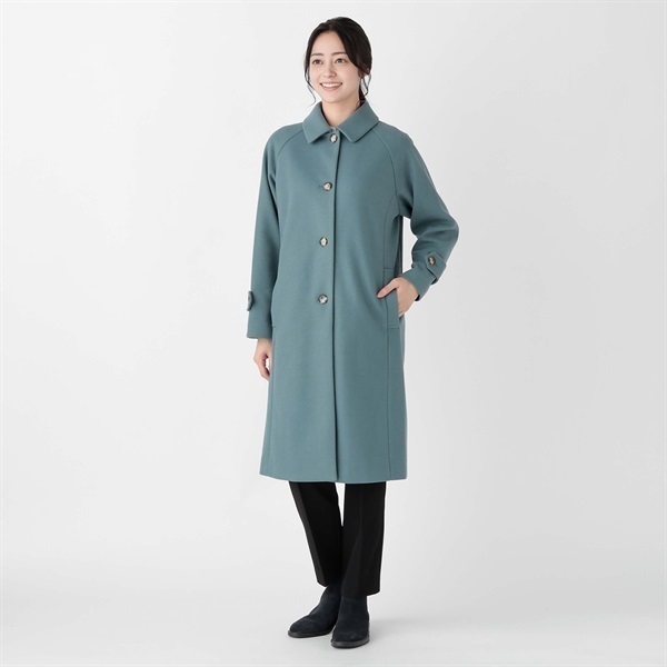 AirWOOLISH NEO ステンカラーコート レディス Purelast(ピュアラスト