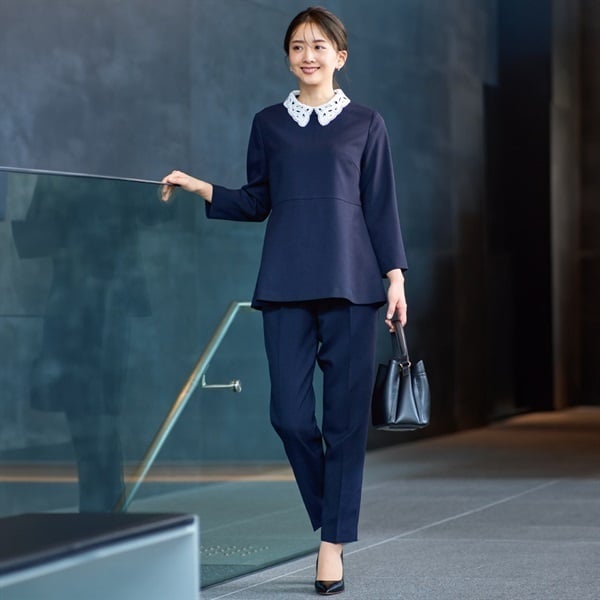 ドビー テーパードパンツ レディス ESPRITMUR(エスプリミュール