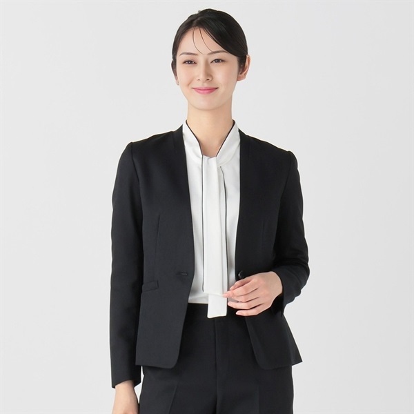 シャークツイード カラーレスジャケット レディス ESPRITMUR