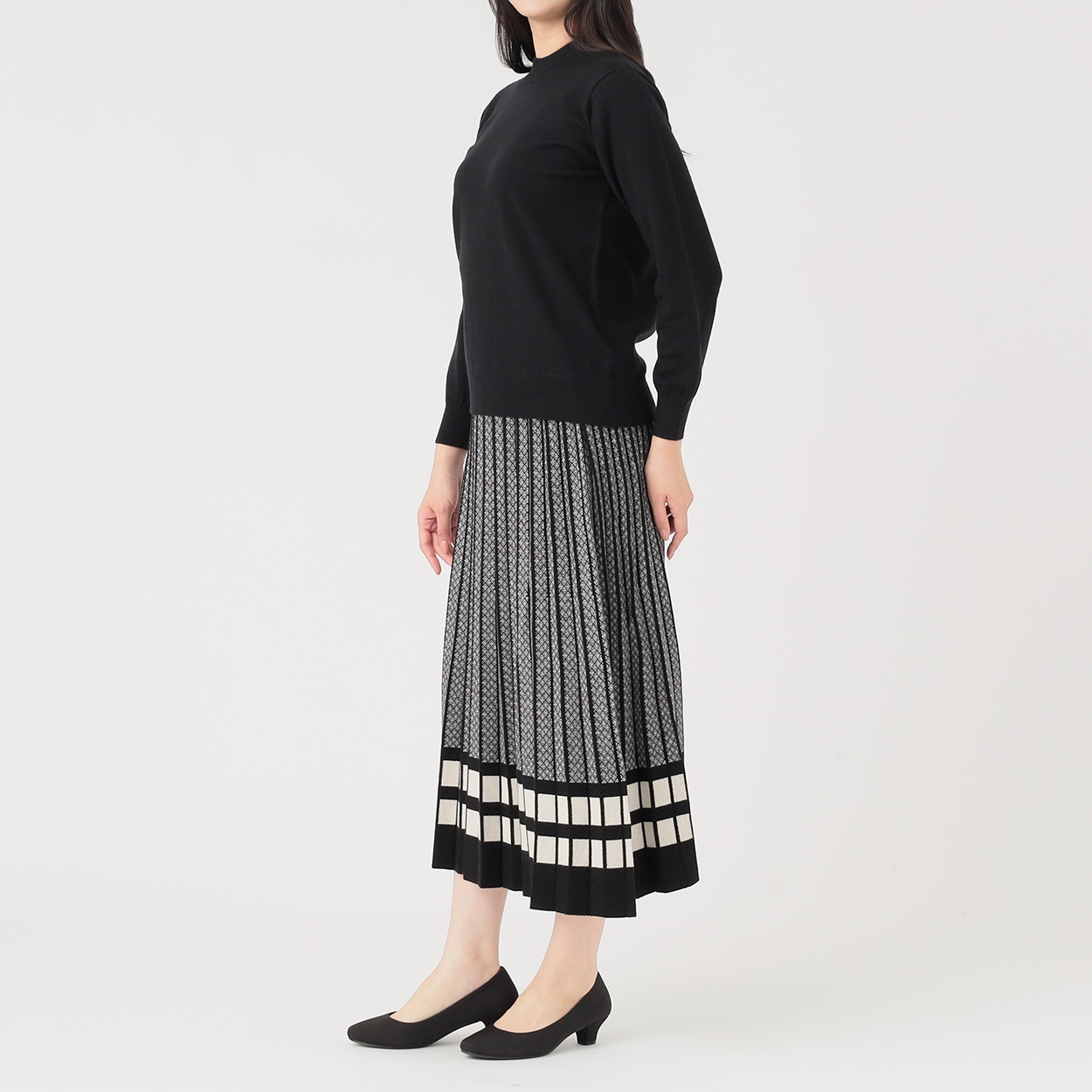 エマ ニットジャカードセットアップ レディス EMMA JAMES (エマジェイムス