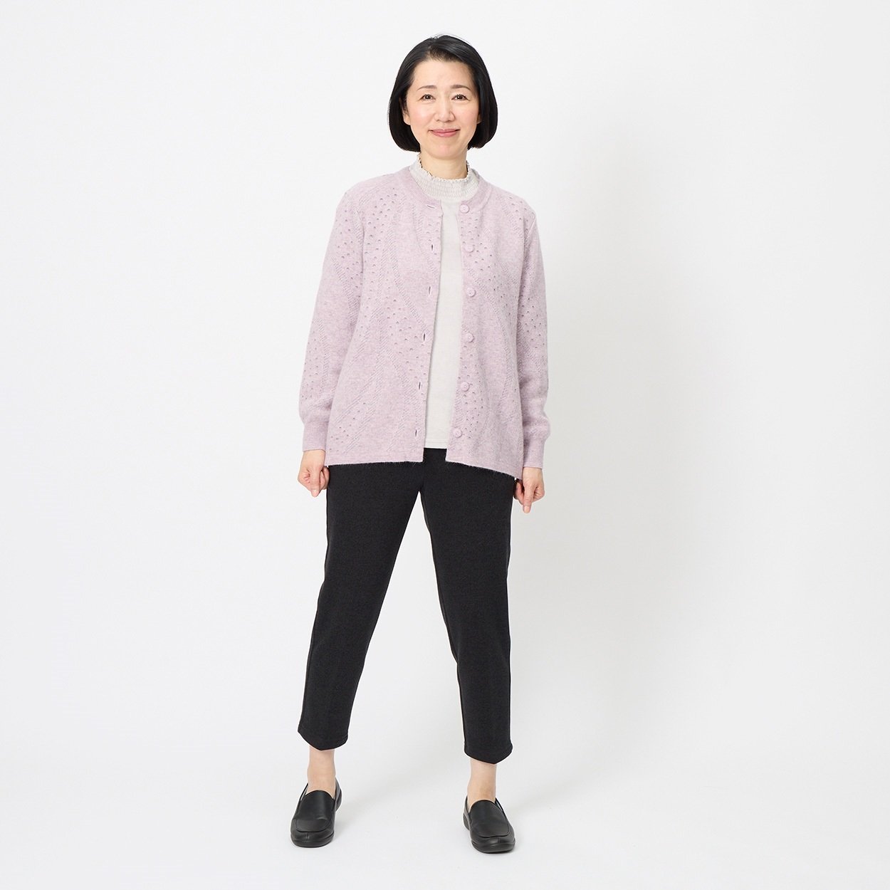 20471120 アンゴラ カーディガン アンゴラ2WAYカーデ | ニット | NOELA