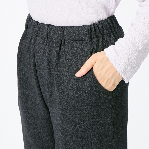 aibon60出品 パンツ めちゃらく60丈 汚れにくい柄 レディス 着楽美(きらび