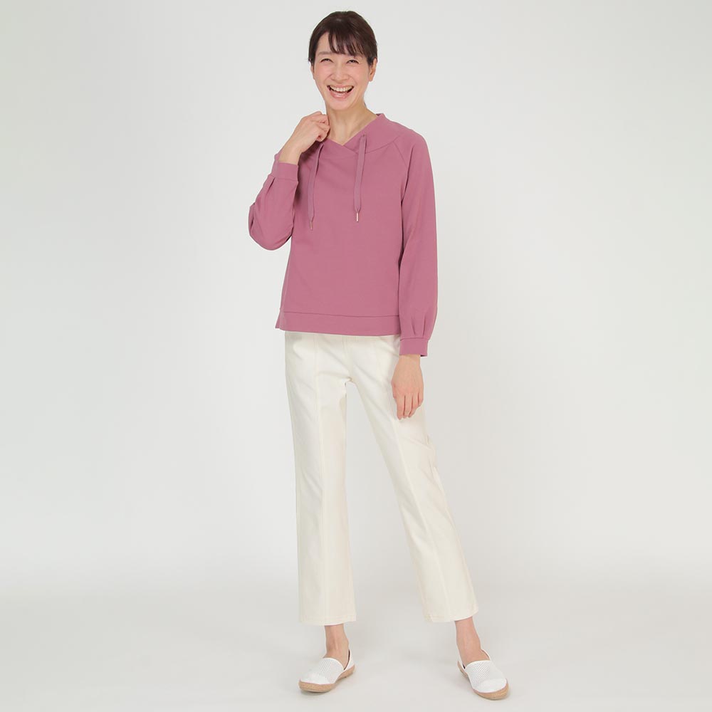 パンツ ひんやり接触冷感ストレッチ UV対策 レディス | イオン