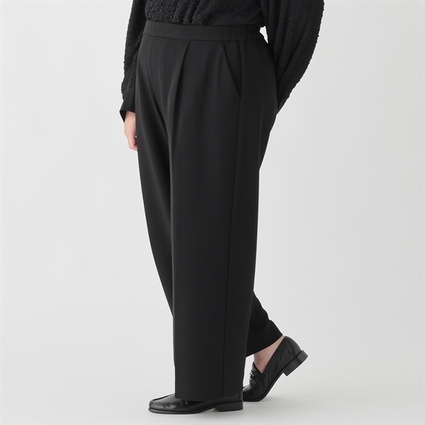 noannu × Sasaki Miki＊セミワイドパンツ レディス 大きいサイズ