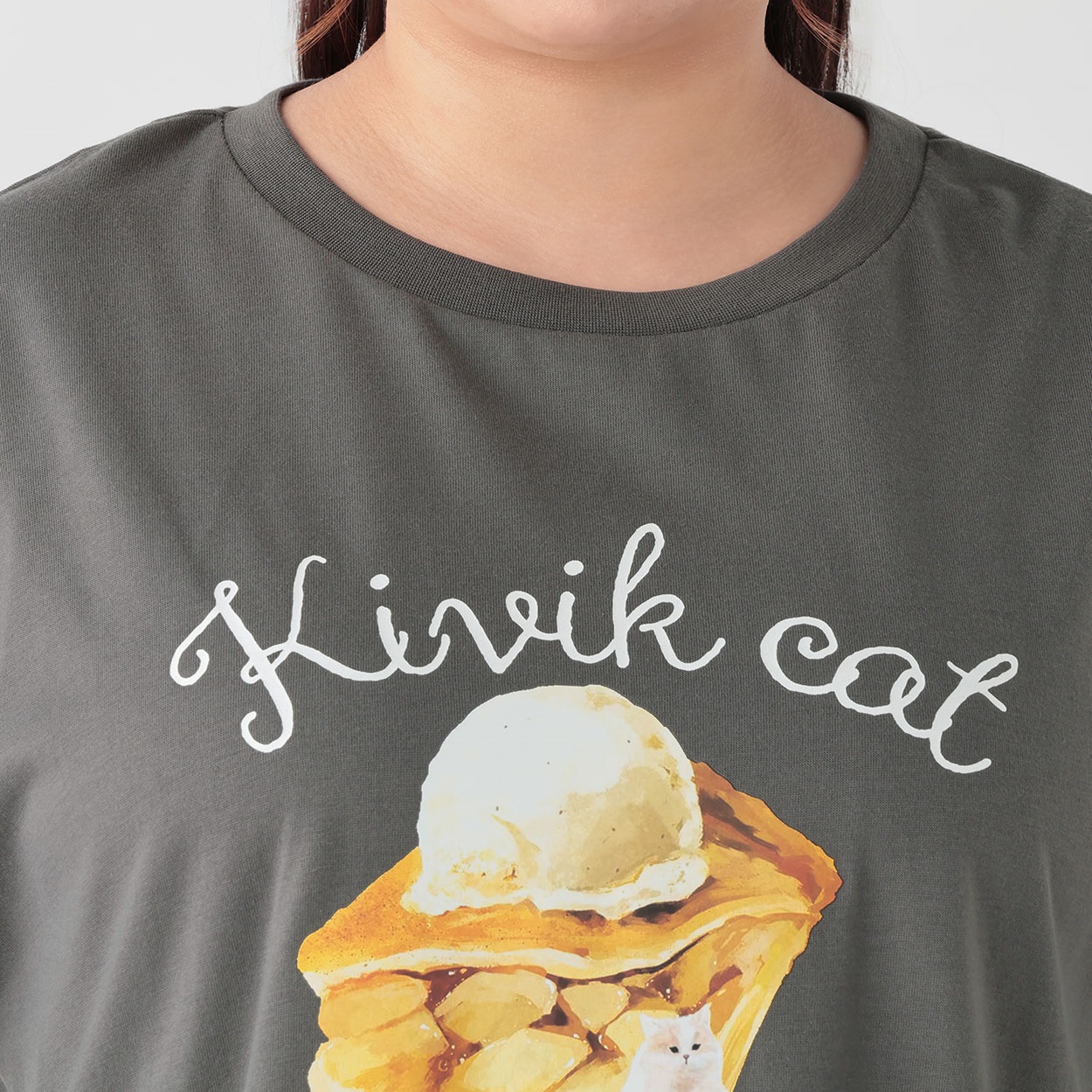 matsubara tsumugi × noannu＊長袖Tシャツ（アップルパイとねこ