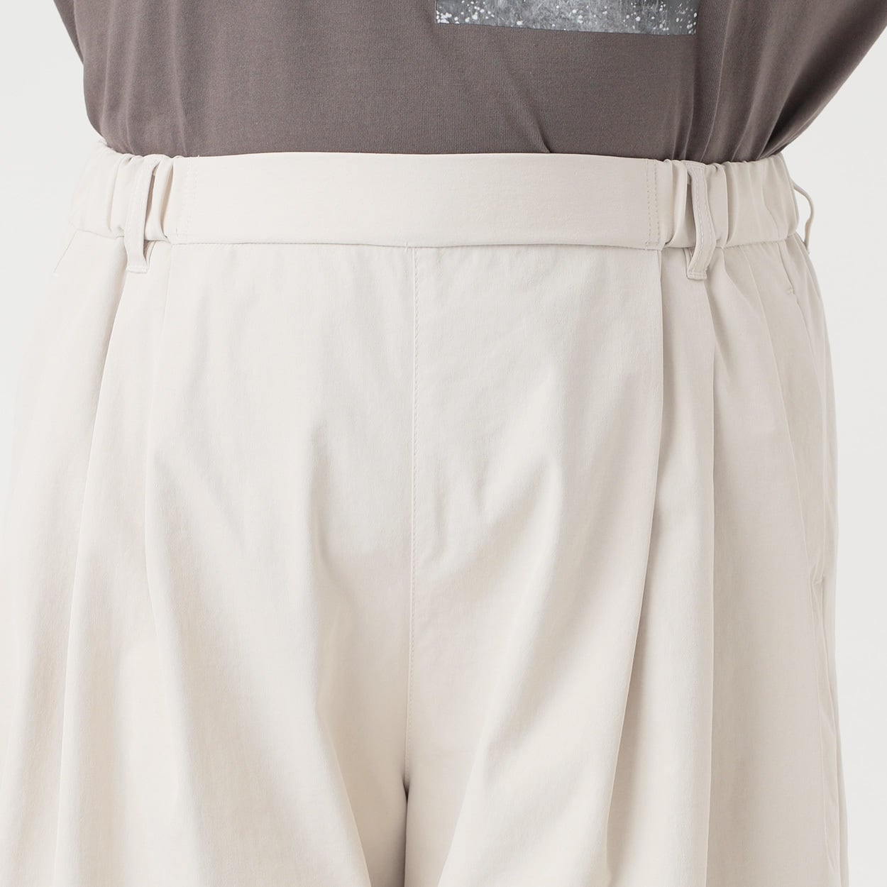 Fit me clothing＊サラチノ多タックワイドパンツ レディス 大きい