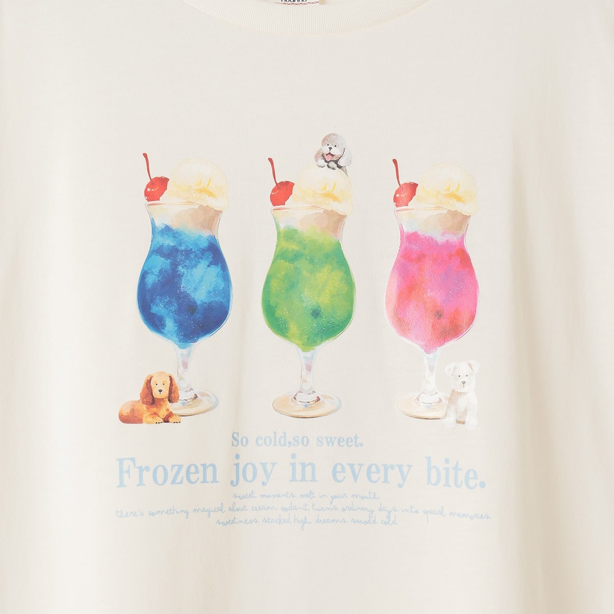 matsubara tsumugi × noannu＊クリームソーダTシャツ レディス 大きい