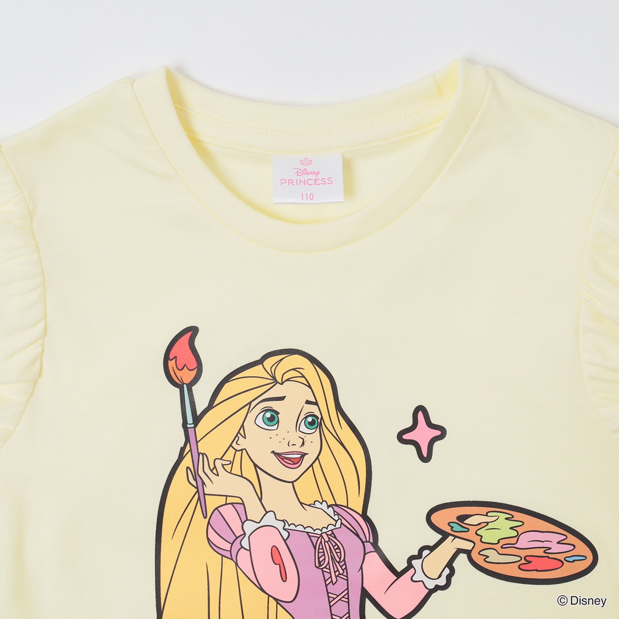 ディズニー/ラプンツェル プリントTシャツ 女の子 キッズ 100cm-130cm