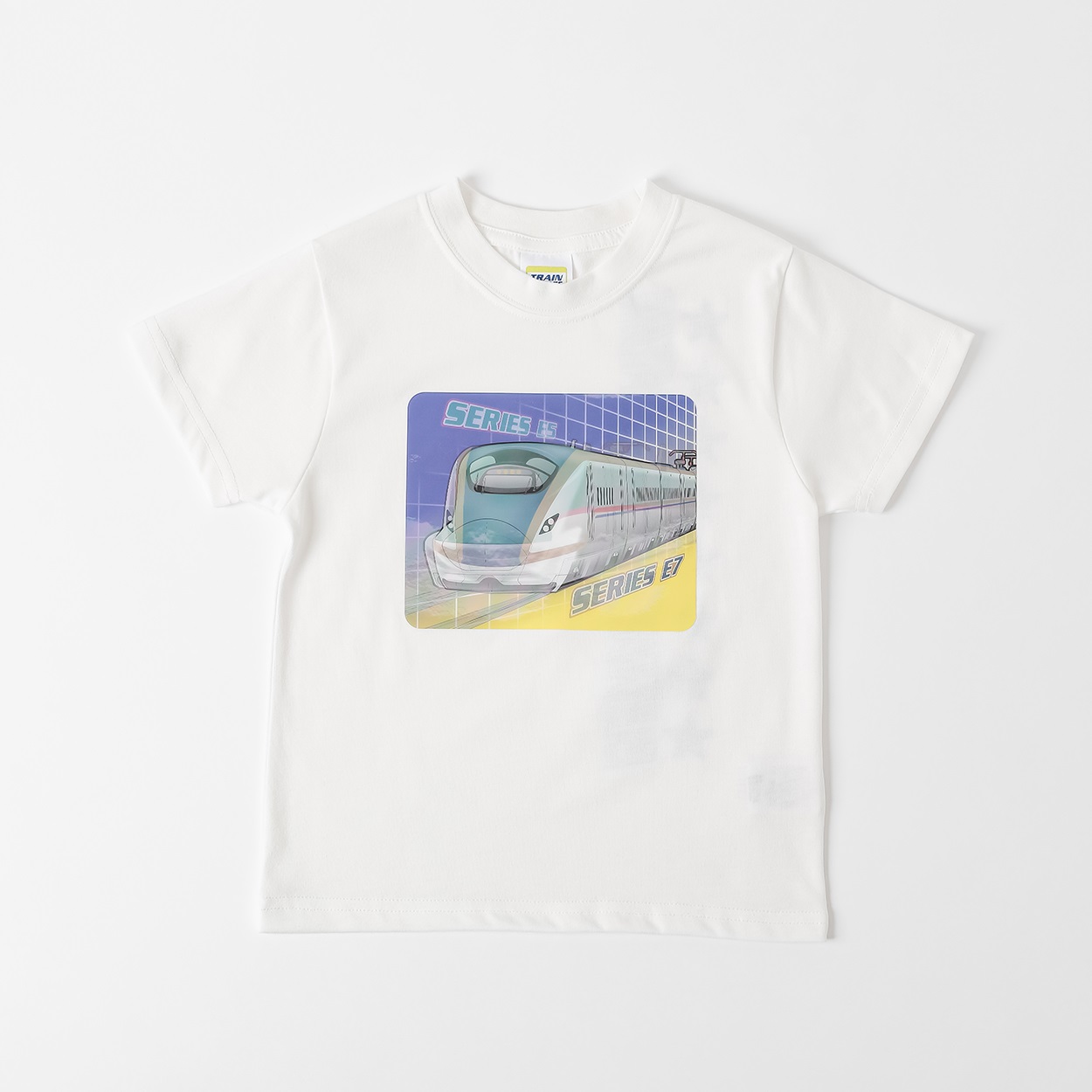 新幹線レンチキュラーTシャツ はやぶさ/かがやき 男の子 キッズ 100cm