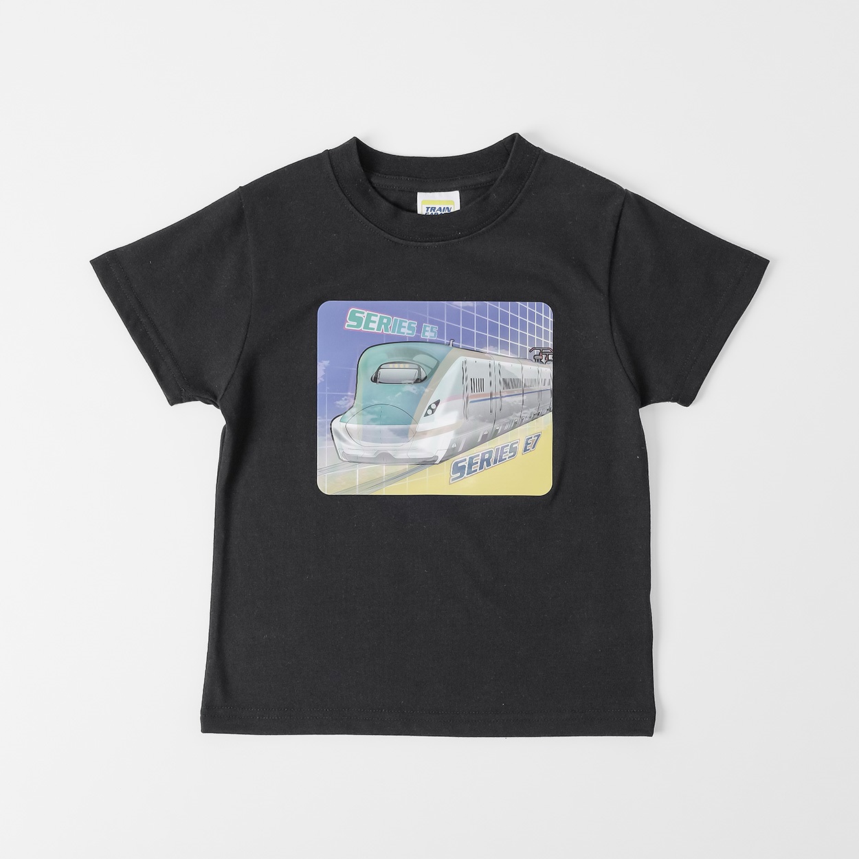 新幹線レンチキュラーTシャツ はやぶさ/かがやき 男の子 キッズ 100cm