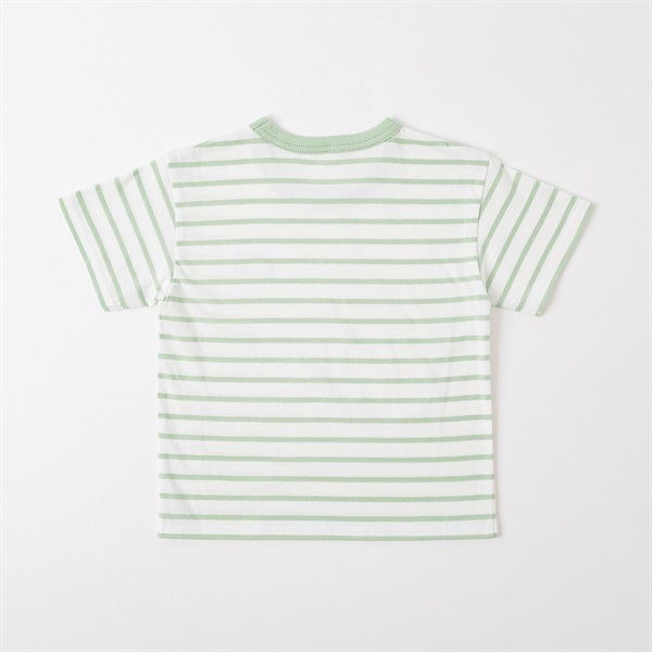 胸刺繍ボーダーTシャツ 男の子 キッズ 100cm-130cm | イオンスタイル