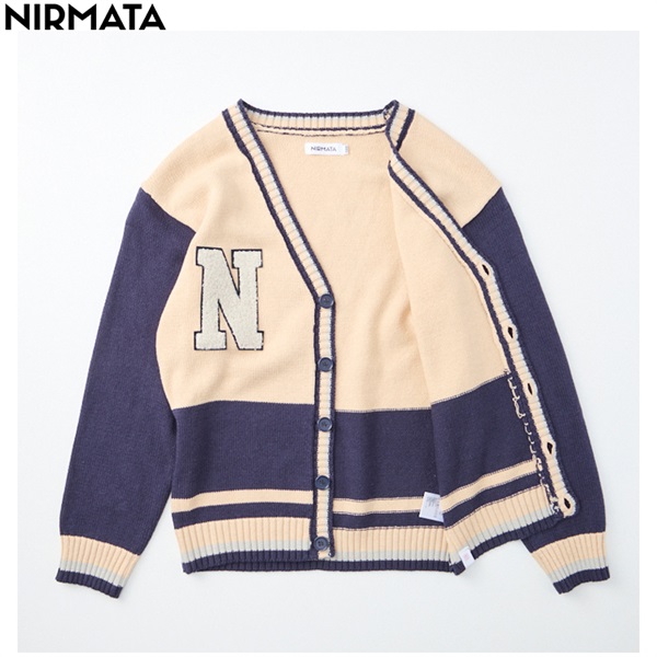 NIRMATA(ニルマータ) ニットカーディガン 男の子 女の子 キッズ 110cmｰ