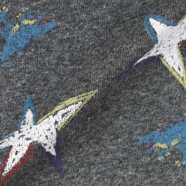 パイル起毛カラフル星柄トレーナー 男の子 キッズ 100cm-130cm