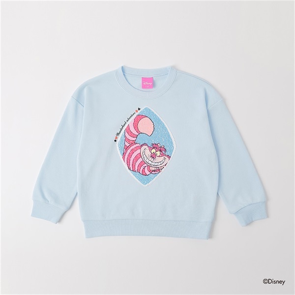 Disney 不思議の国のアリス/スパンコールトレーナー 女の子 キッズ