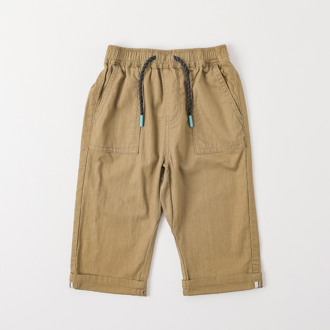 ちぴぽん 麻風ストレッチ七分丈パンツ 男の子 キッズ 100cm-130cm | イオン