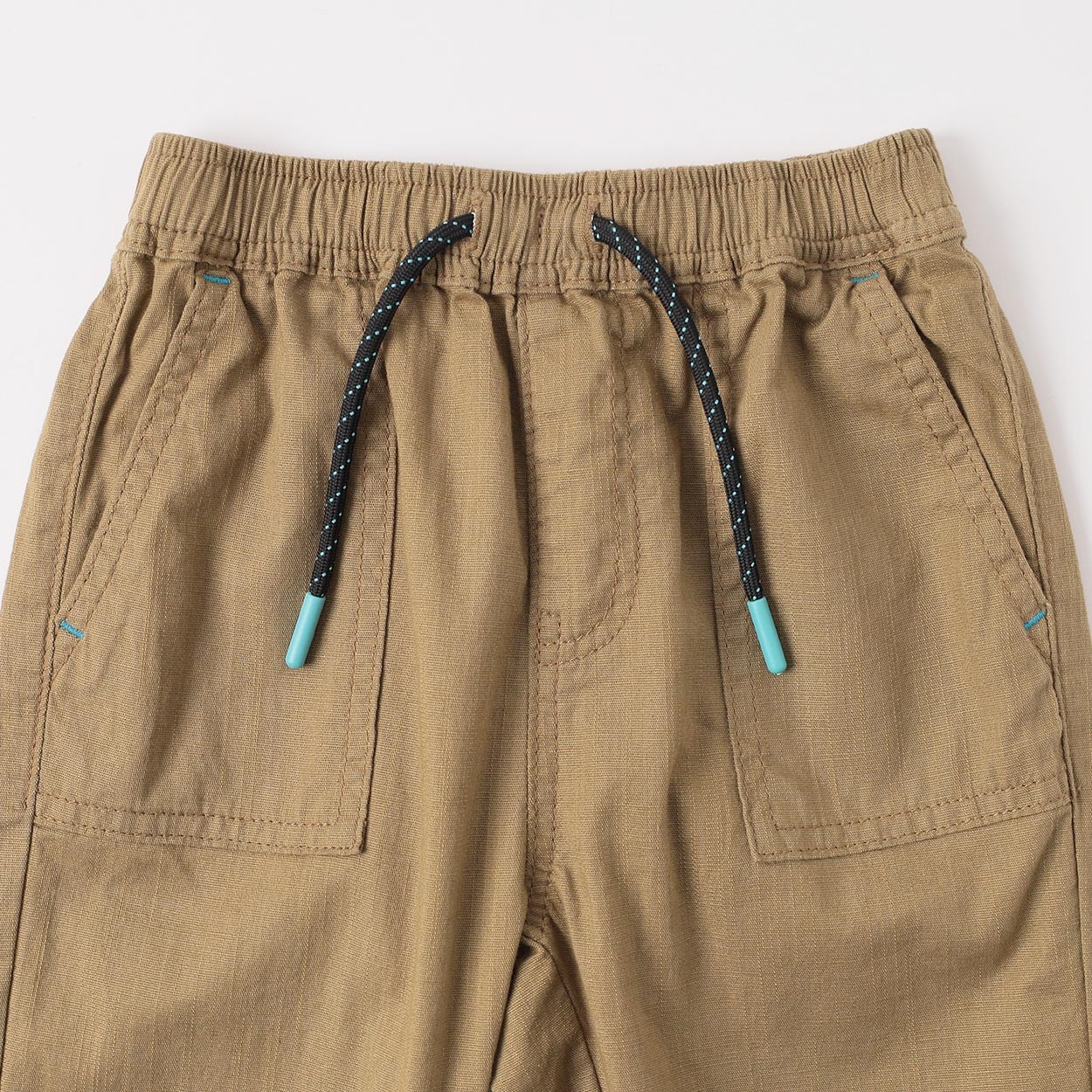 麻風ストレッチ七分丈パンツ 男の子 キッズ 100cm-130cm | イオン