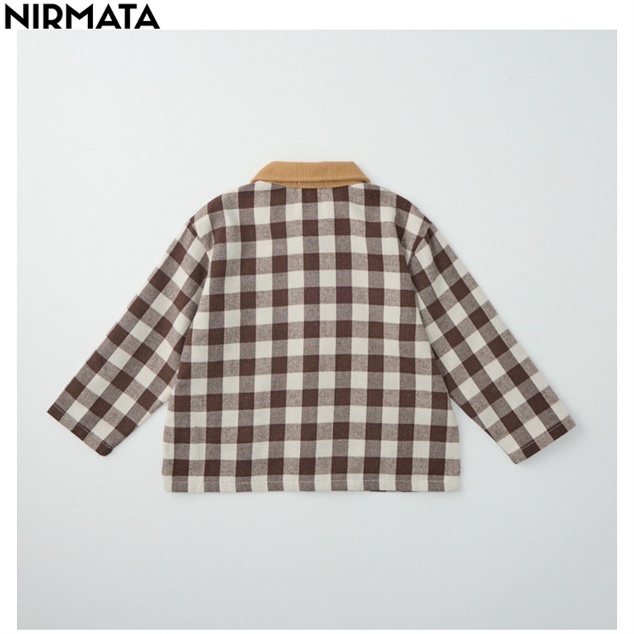 NIRMATA(ニルマータ) チェックシャツジャケット 男の子 女の子 キッズ
