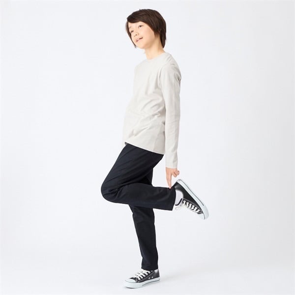 スタ楽 ツイルリラックスパンツ 男の子 トップバリュ キッズ