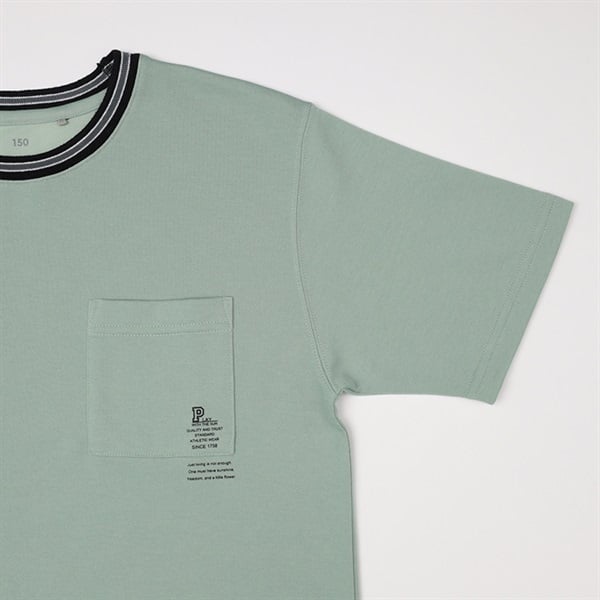 テマ楽COOL ポケット付半袖Tシャツ 男の子 トップバリュ キッズ
