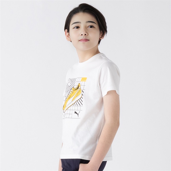 PUMA(プーマ) 靴ロゴTシャツ 男の子 キッズ130cm-160cm