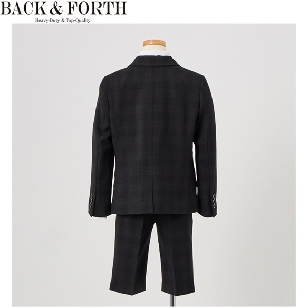 セレモニースーツ(男児用)160B BACK＆FORTH (バックアンドフォース) タータンチェックスーツ