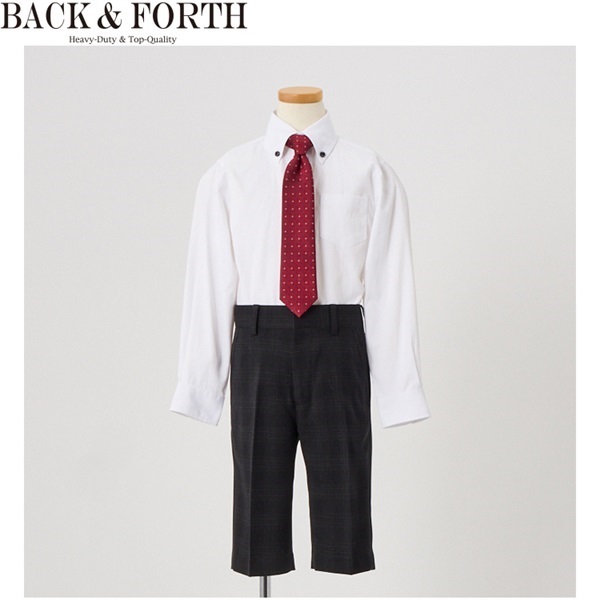 BACK＆FORTH (バックアンドフォース) タータンチェックスーツ