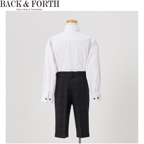 BACK＆FORTH (バックアンドフォース) タータンチェックスーツ キッズ