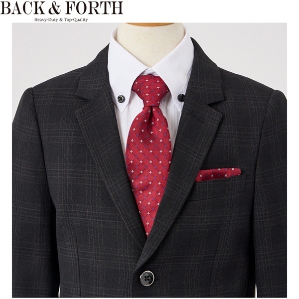 BACK＆FORTH (バックアンドフォース) タータンチェックスーツ キッズ