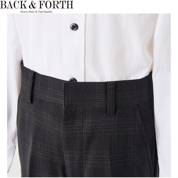 BACK＆FORTH (バックアンドフォース) タータンチェックスーツ キッズ