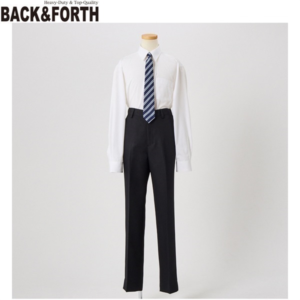 新品タグ付き✨BACK&FORTH   150  男の子  フォーマルスーツ BACK＆FORTH (バックアンドフォース) ジャケット3点スーツ