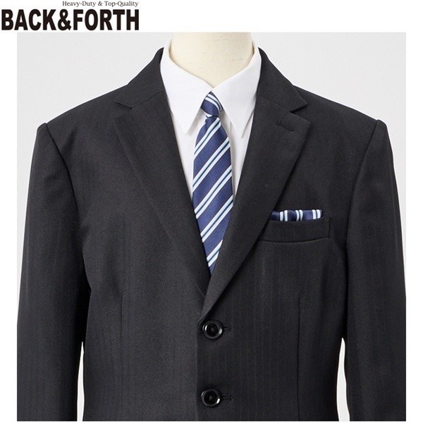 BACK＆FORTH (バックアンドフォース) ジャケット3点スーツ