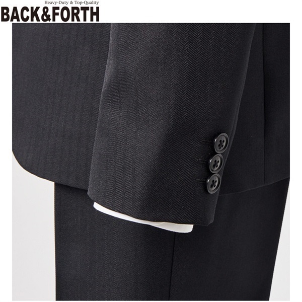 新品未使用タグ付き　BACK&FORTH フォーマルスーツ　165㎝　男の子 BACK＆FORTH (バックアンドフォース) ジャケット3点スーツ