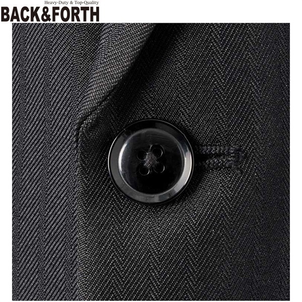 BACK＆FORTH (バックアンドフォース) ジャケット3点スーツ