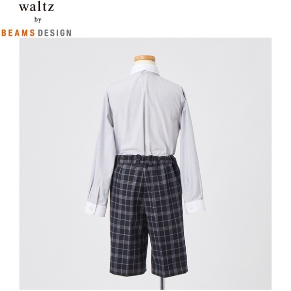 waltz by BEAMS DESIGN チェックパンツスーツ キッズ 男の子 ビームス