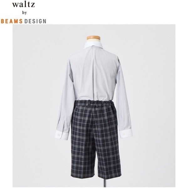 waltz by BEAMS DESIGN チェックパンツスーツ 120 waltz by BEAMS DESIGN チェックパンツスーツB体 キッズ 男の子