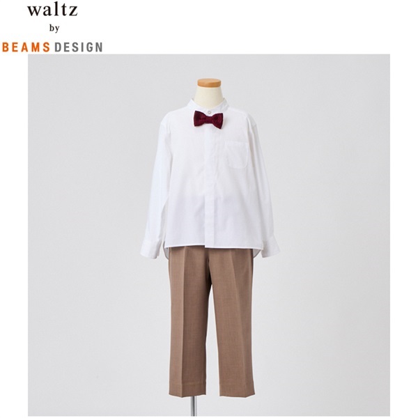 waltz by BEAMS DESIGN ノーカラージャケットスーツ キッズ
