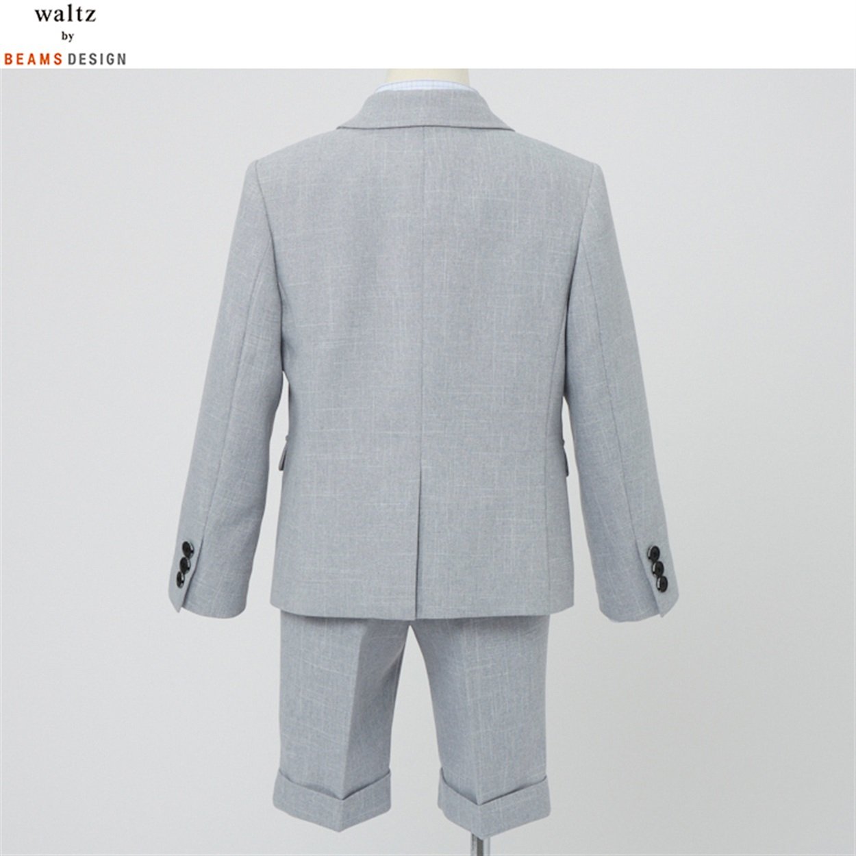waltz by BEAMS DESIGN ライトグレースーツ キッズ 男の子 ビームス