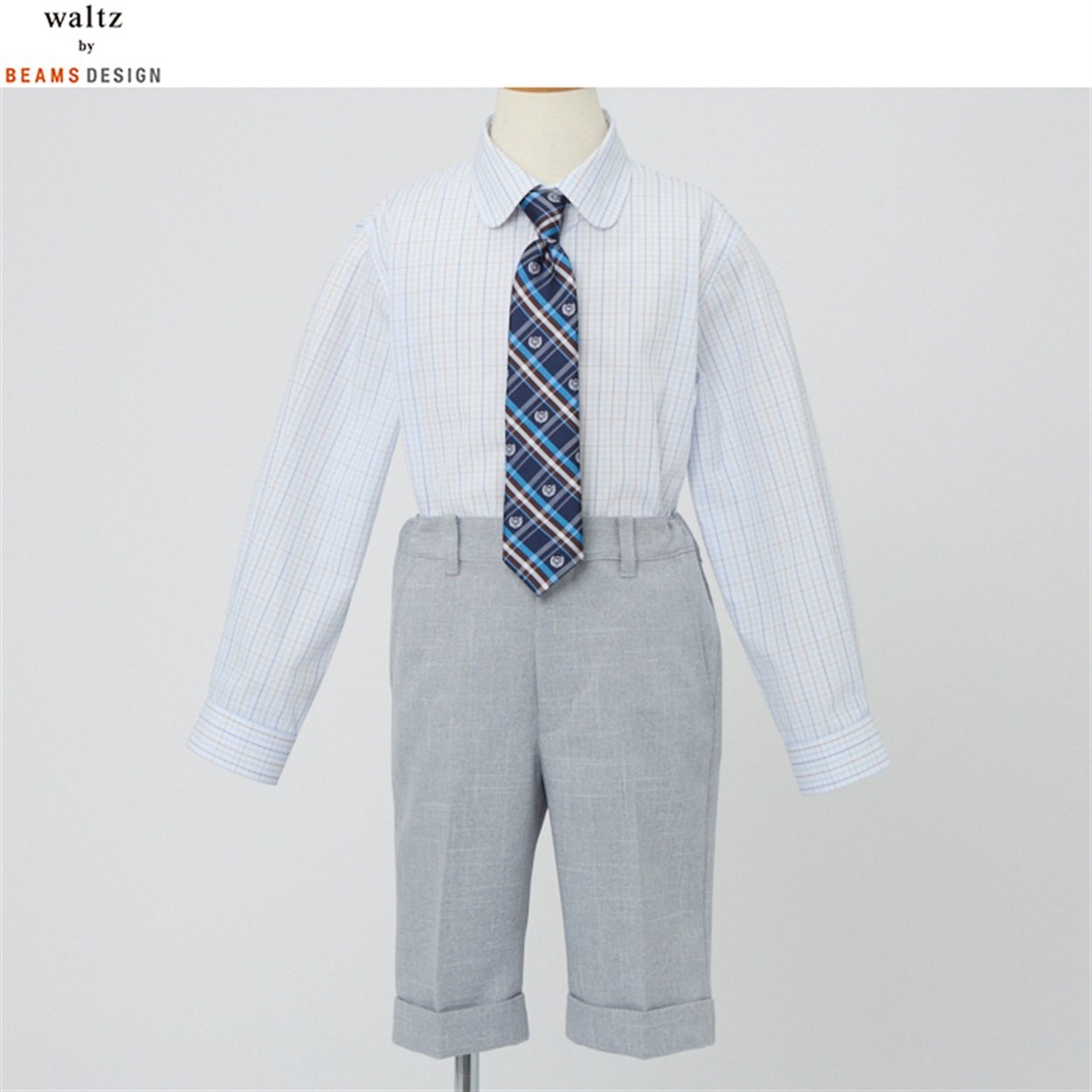 waltz by BEAMS DESIGN ライトグレースーツ キッズ 男の子 ビームス