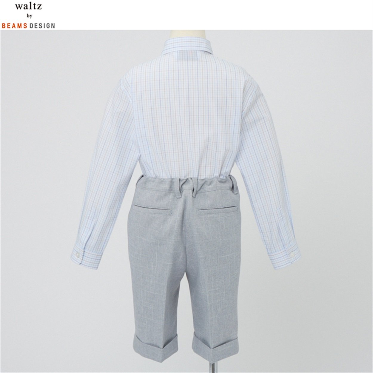 waltz by BEAMS DESIGN ライトグレースーツ キッズ 男の子 ビームス